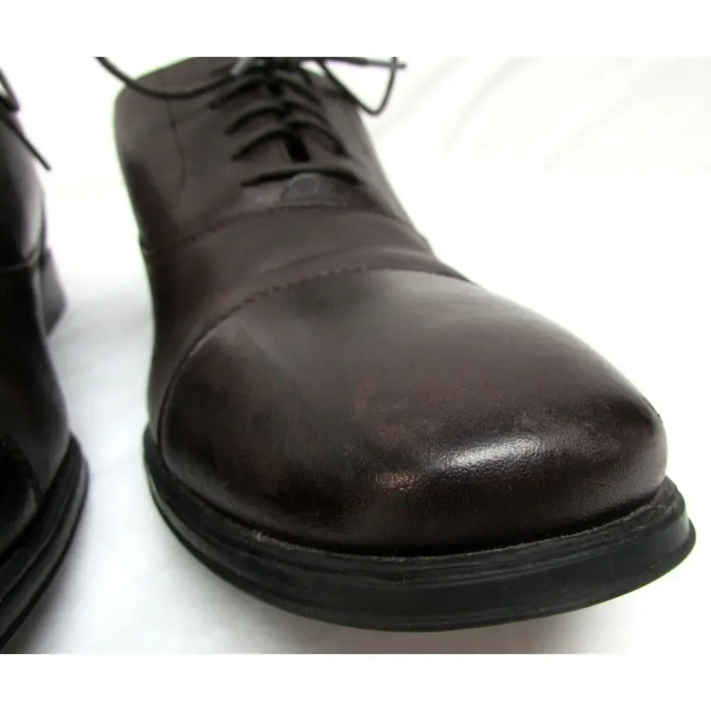 Cole Haan men's size 11 M brown leather loafers comfort dress shoe